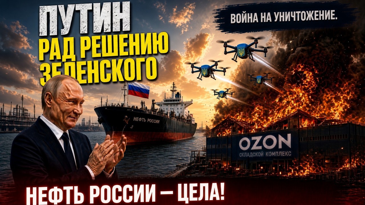 ПУТИН РАД РЕШЕНИЮ ЗЕЛЕНСКОГО. ВОЙНА НА УНИЧТОЖЕНИЕ. ГОРДОН ВОСХИЩЕН ТОКАЕВЫМ!