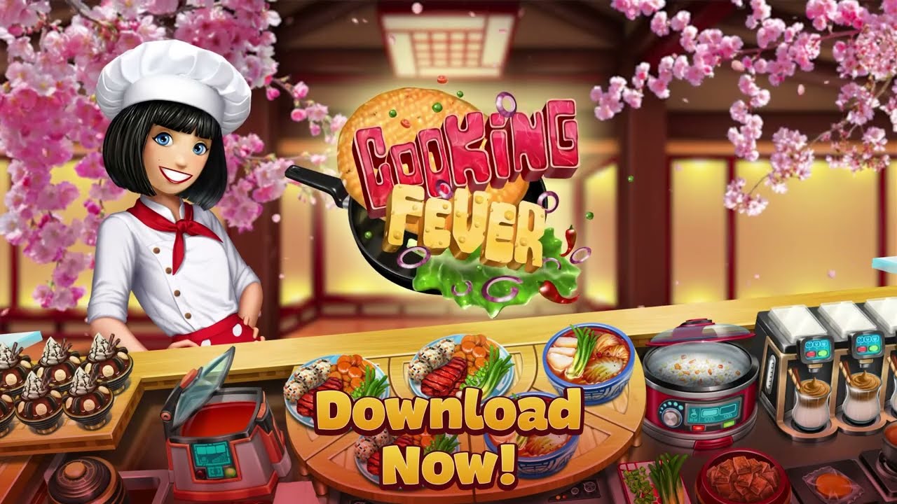 Cooking Fever Official - Korean Restaurant Trailer! 🤩