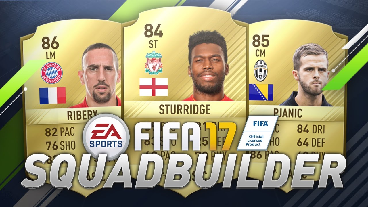 THE BEST 50K TEAM ON FIFA 17? w/ STURRIDGE, RIBERY AND PJANIC! (NLW)