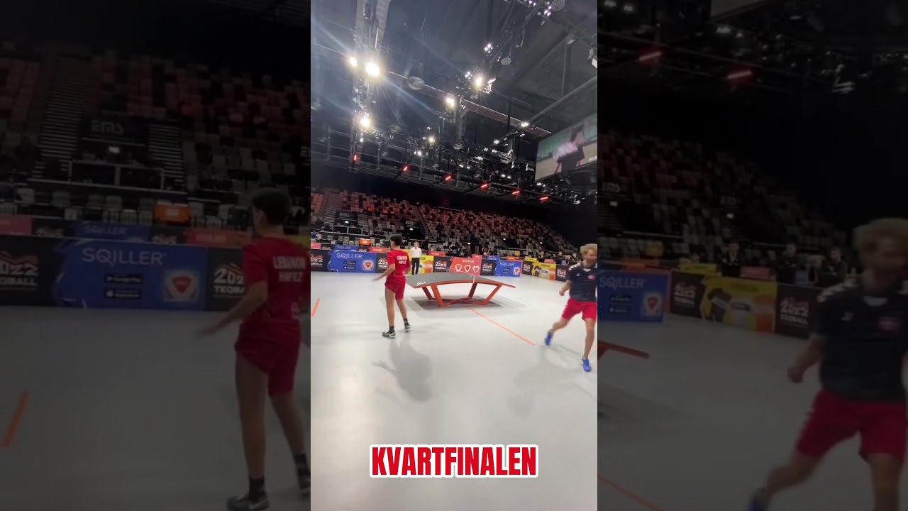 S&aring;dan s&aring; det ud da Brizze og Vips spillede sig i VM KVARTFINALE i Teqball i 2022!