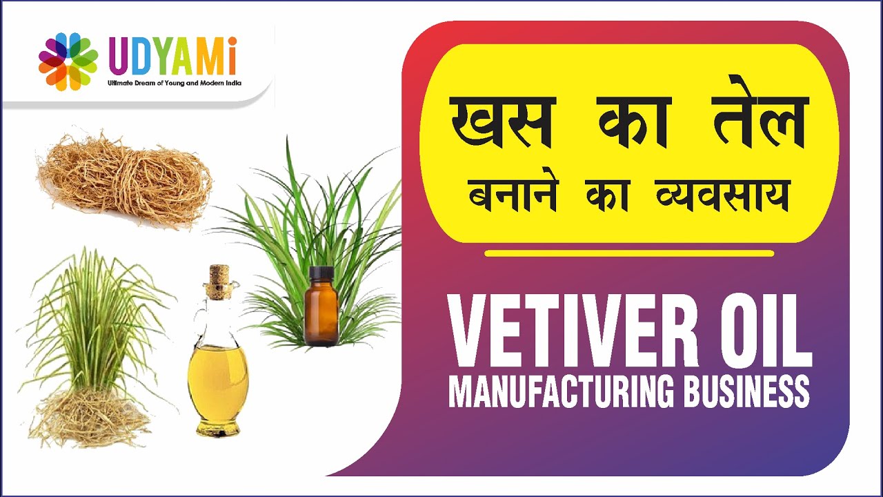 खस के तेल का व्यवसाय || How to Start Vetiver Grass Oil Manufacturing Business