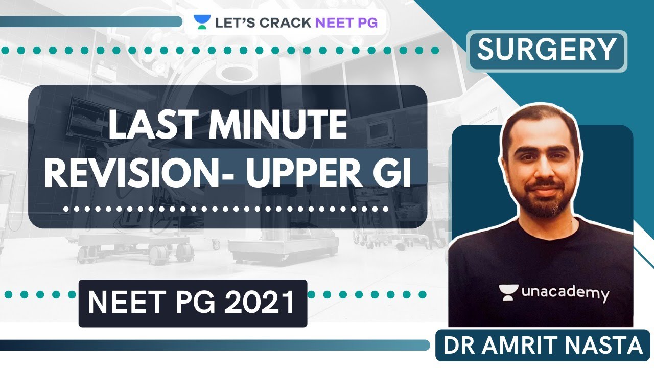 LAST MINUTE REVISION- LOWER GI | Surgery for Medical PG/NEET PG/NEXT | Dr Amrit Nasta