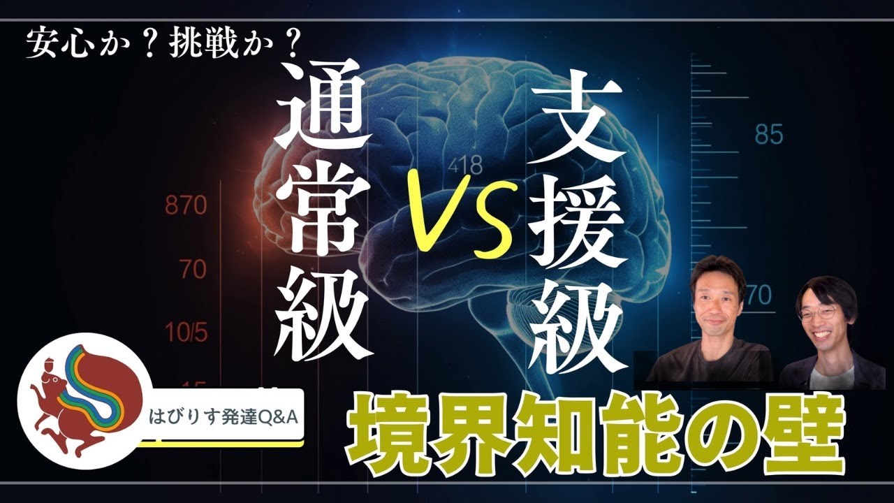 支援級で安心？通常級での挑戦？境界知能の壁にぶつかる母の決断ーはびりす発達Q&Aー