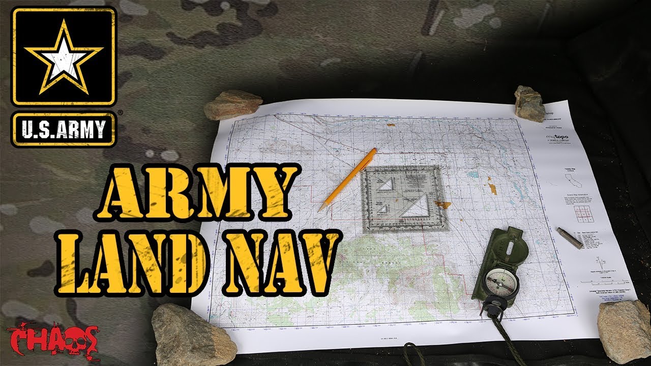How to do land nav in the Army