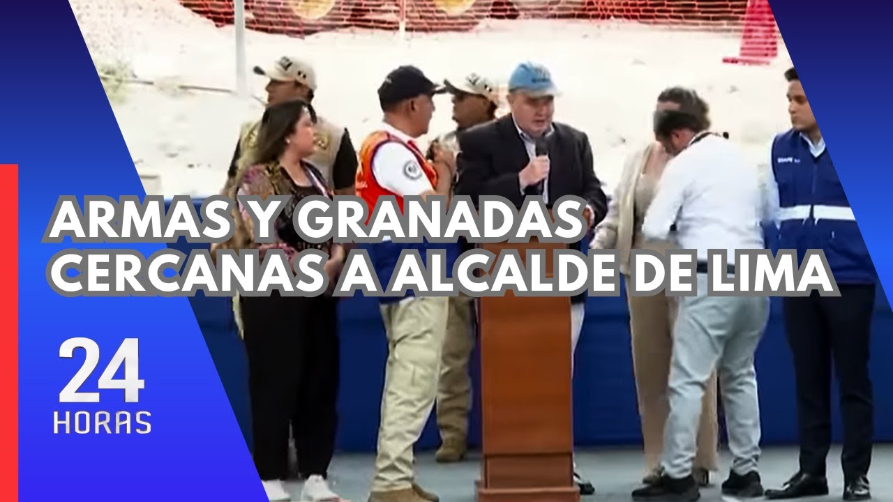 López Aliaga agradece a la Policía y mantiene agenda tras incidente en Villa María del Triunfo