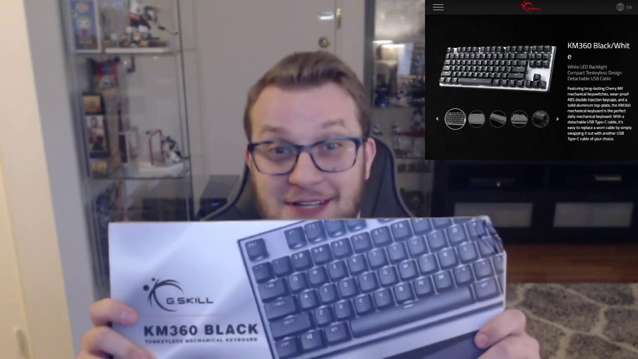 G SKILL KM360 Unboxing and Review
