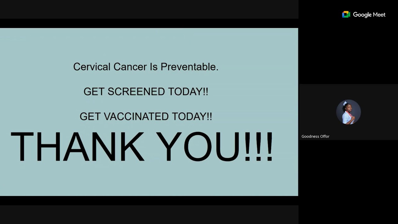 Cervical Cancer Awareness Outreach