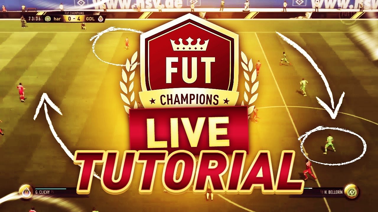 FIFA 17 l FUT CHAMPIONS LIVE TUTORIAL COVERING DEFENDING, POSSESSION, & BUILD UP PLAY!