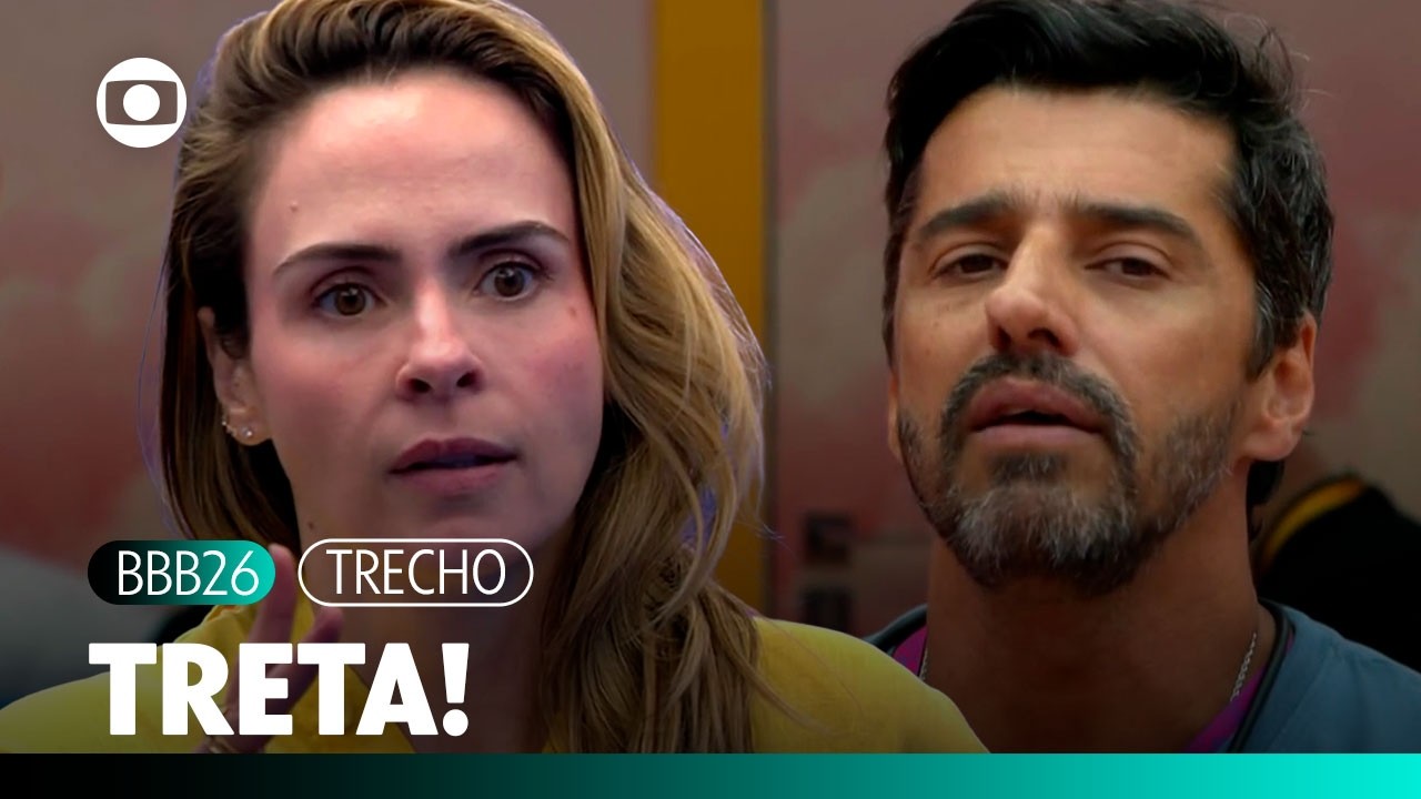 É TRETA! Alberto Cowboy e Ana Paula Renault discutem feio! | BBB 26 | TV Globo