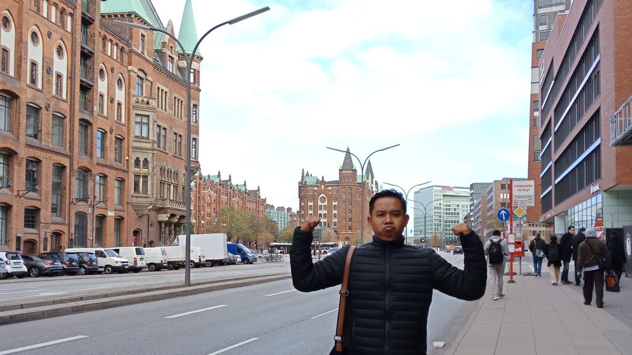 Cuaca Dingin di Jerman gak tahan (Hamburg city)😕#Day3