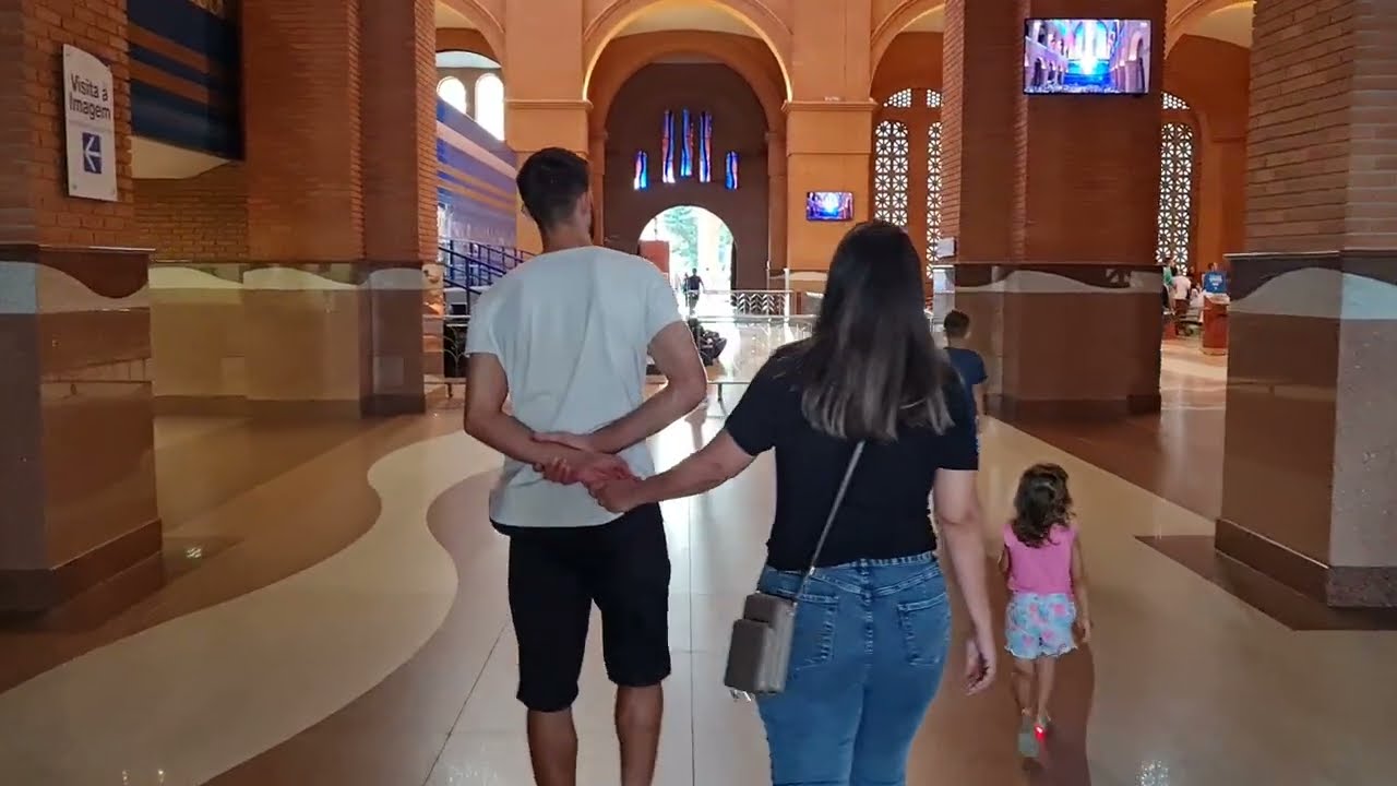 Aparecida hoje cheia |Subsolo da BASÍLICA