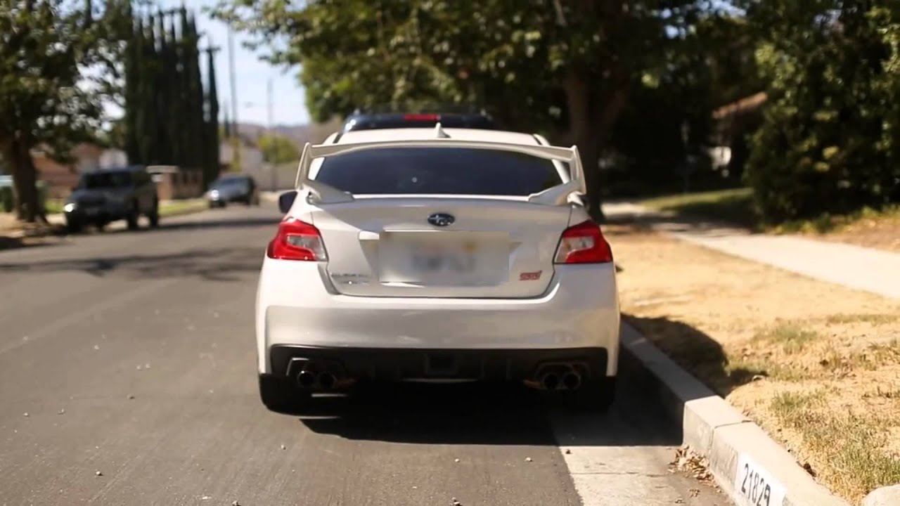 2015 WRX STI Tomei ExpremeTi Comparison to Stock Exhaust
