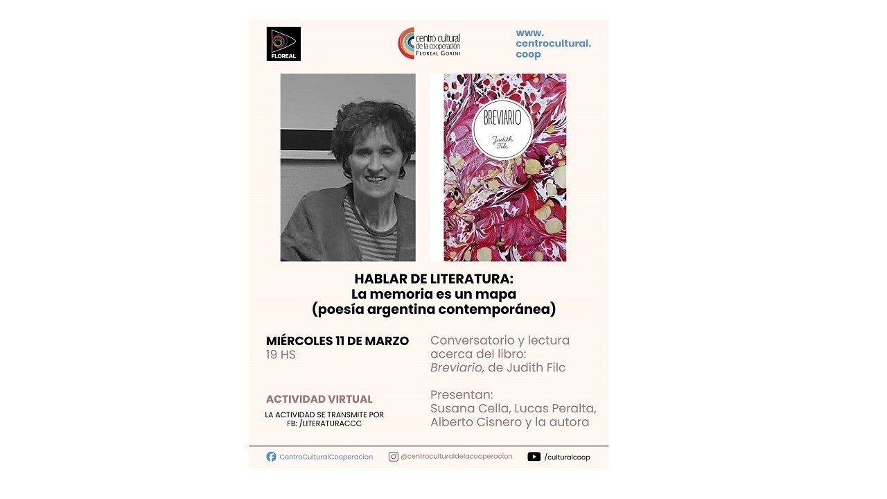 Judith Filc / Hablar de Literatura 2026