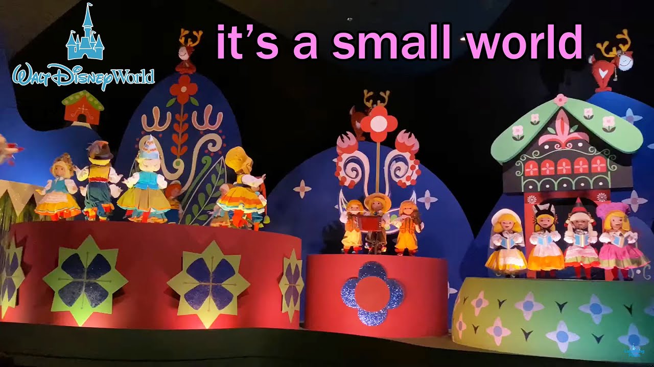 “it’s a small world” FULL POV Ride Through + Queue