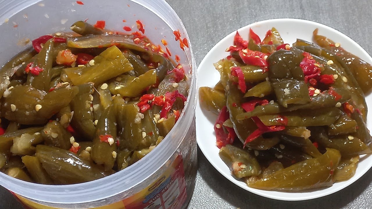 cách làm dưa mắm chay. Giống dưa mắm mặn 100%