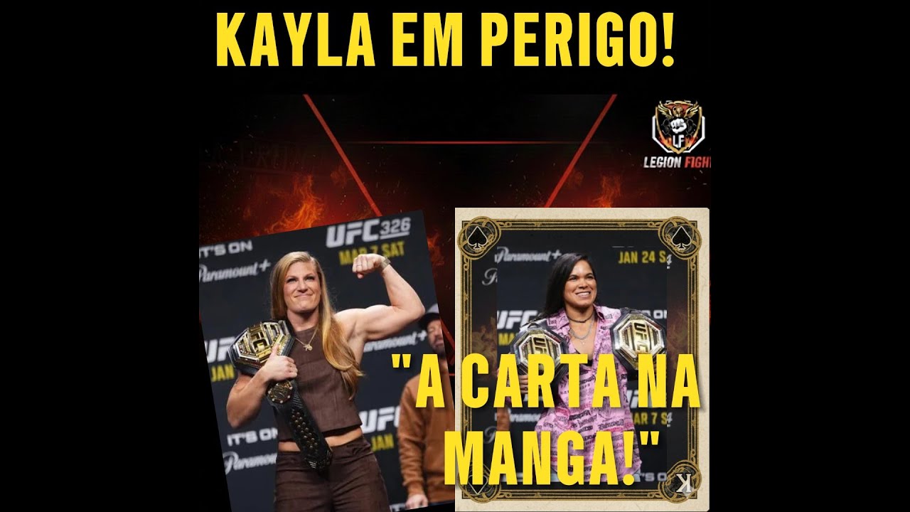 UFC 324: Amanda Nunes tem a CARTA NA MANGA para vencer Kayla Harrison no UFC 324! 🦁🃏