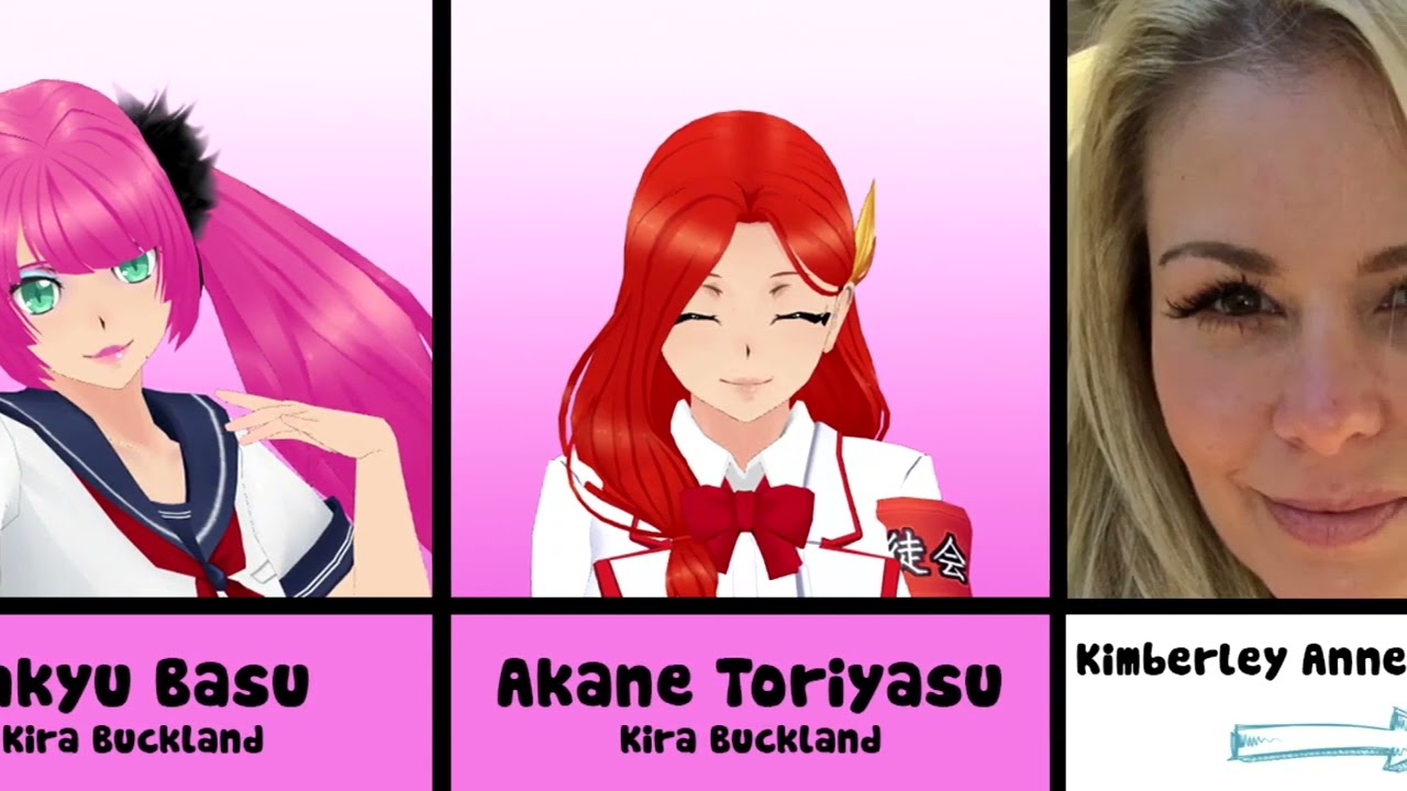 Yandere Simulator Characters Voice Actor