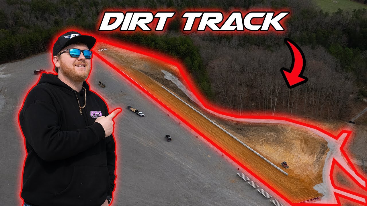 My NEW $200,000 Dirt Track!!!!!