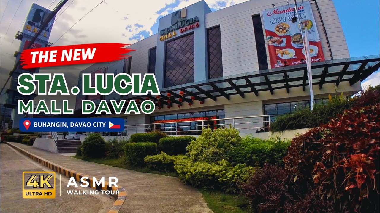 Inside Sta Lucia Mall Davao 🛍️ Buhangin Davao City Walking Tour | Shopping Mall Ambience #ASMRWalk