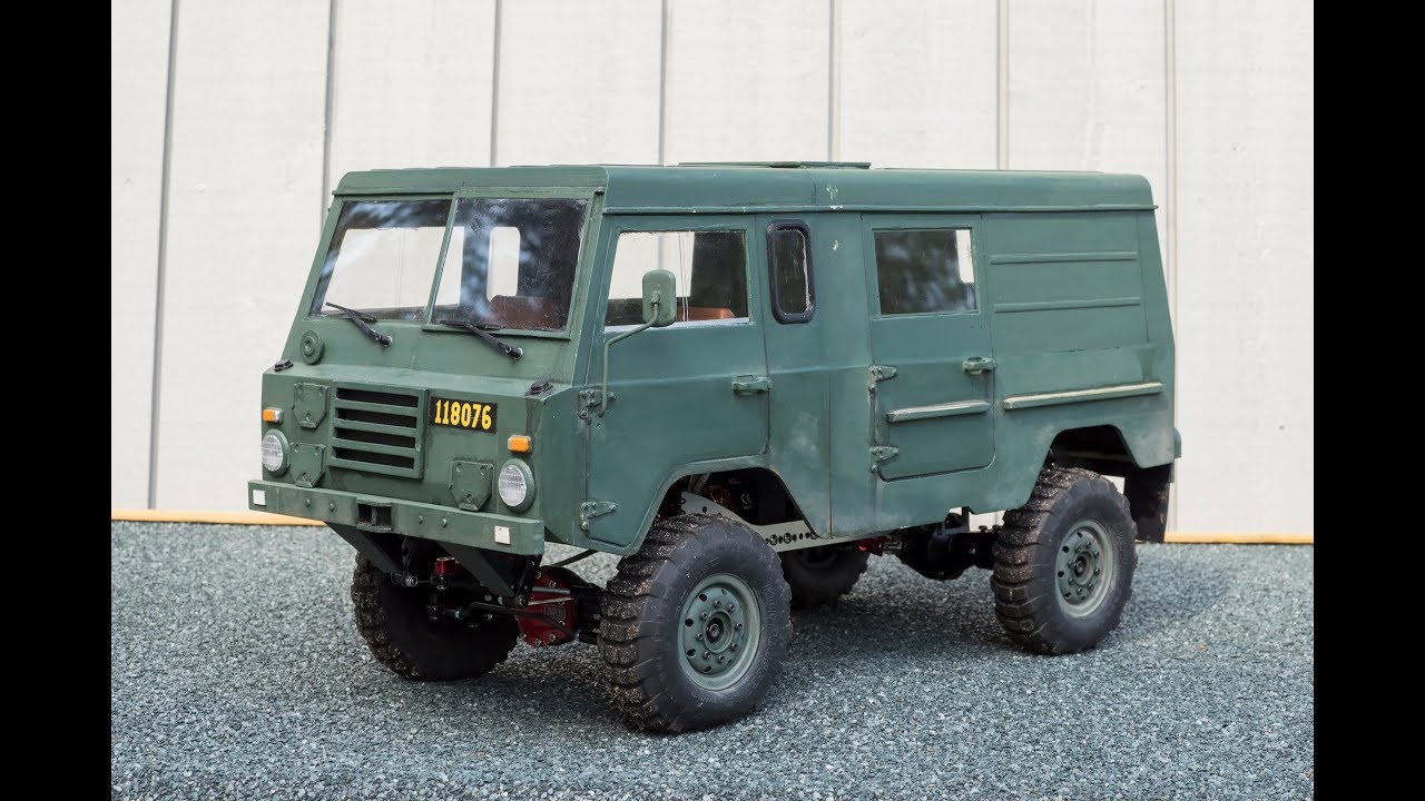 Scratchbuilt Volvo C303, 1/10 Scale Crawler