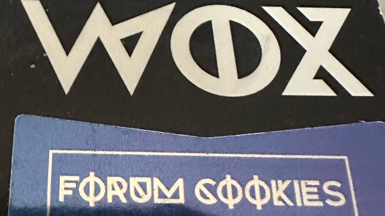 WOX - Forom Cookies 🥠 - Live resin sauce