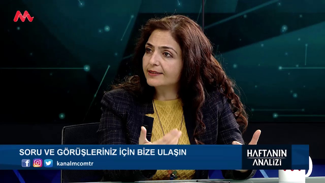 06 Şubat 2019 HDP Van B&uuml;y&uuml;kşehir Belediye Başkan Adayı Bedia &Ouml;zg&ouml;k&ccedil;e Ertan, Kanal M Haftanın Analizi