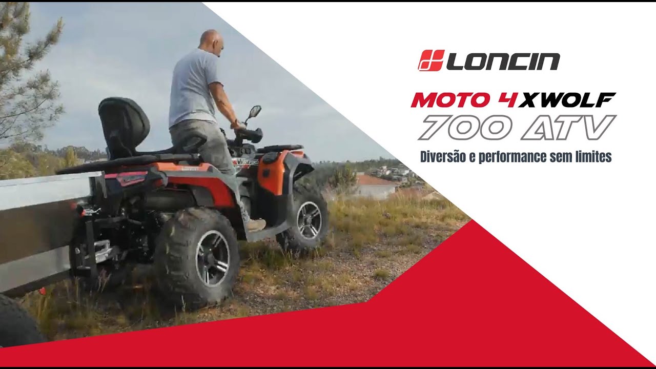 Moto 4 Loncin XWOLF 700 ATV