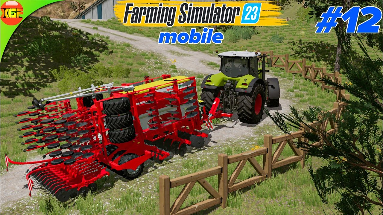New Claas Axion is now Ready To Work on Farm | Farming Simulator 23 Amberstone #12
