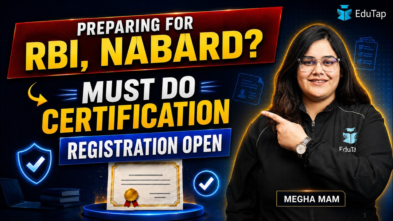 Must Do Certification Course for RBI Grade B & NABARD Grade A Aspirants