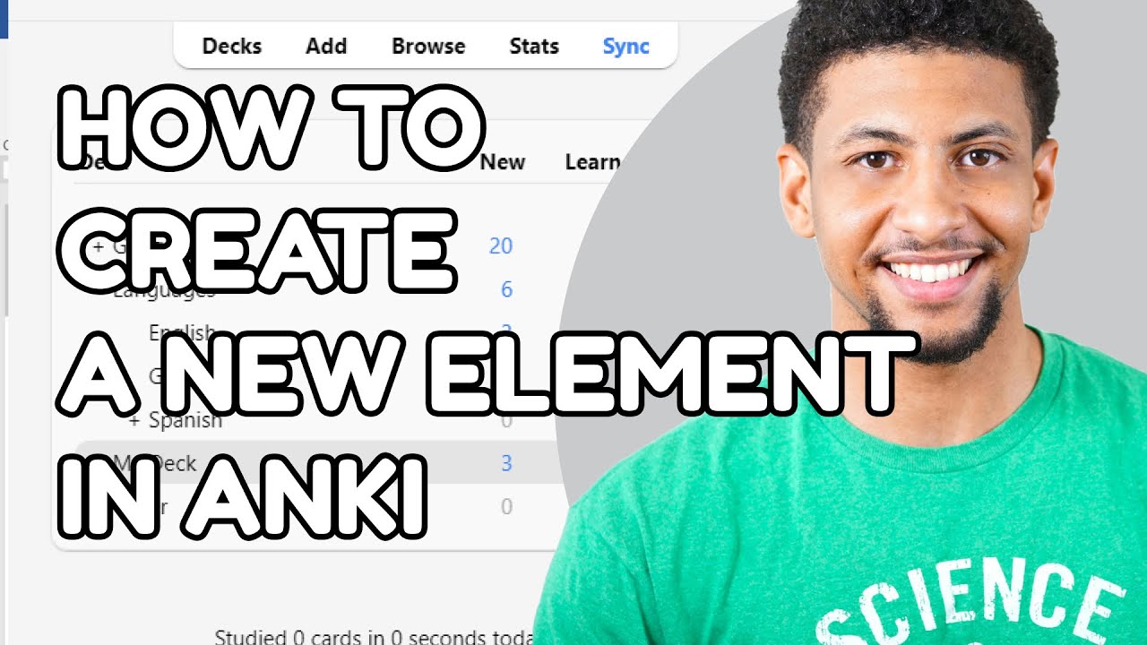 How to create a new element in ANKI