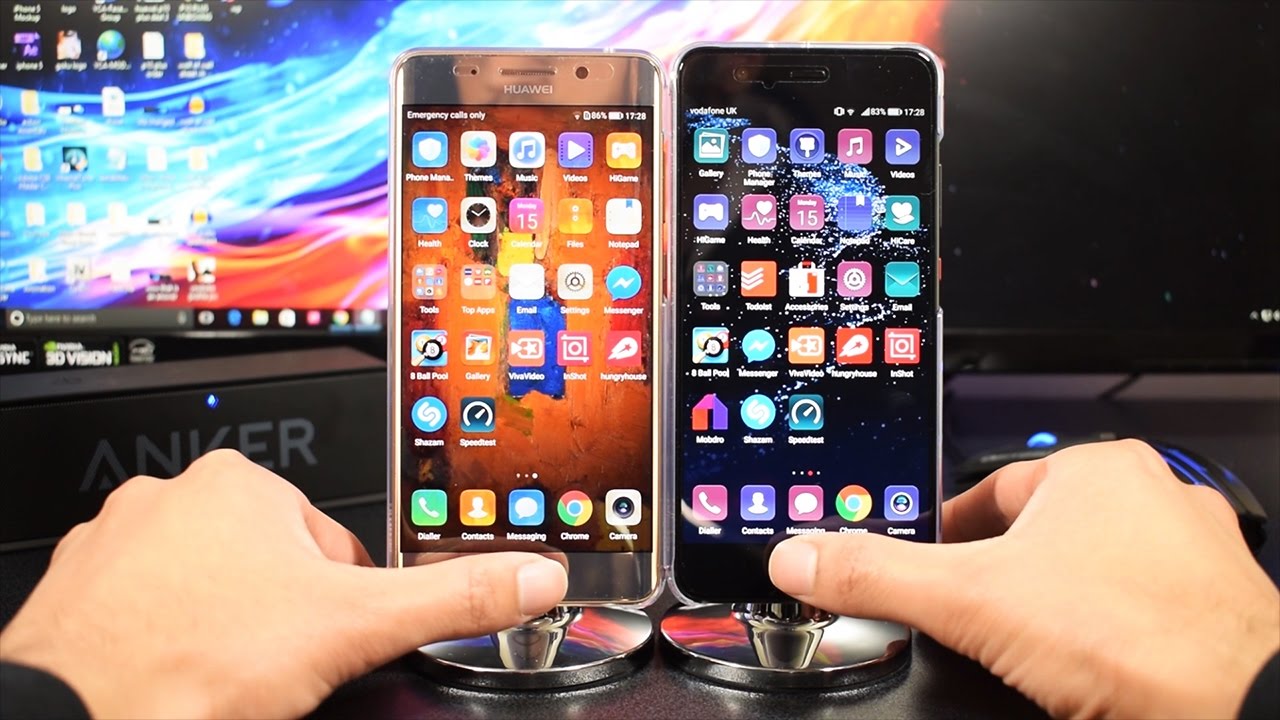 Huawei Mate 9 Pro vs P10 Plus - Speed Test