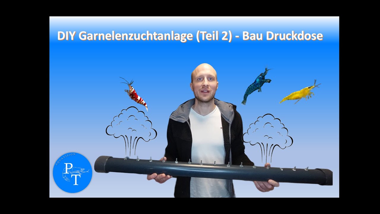 DIY Garnelenzuchtanlage für Caridina/Neocaridina (Teil 2) - Filterung und Bau Druckdose