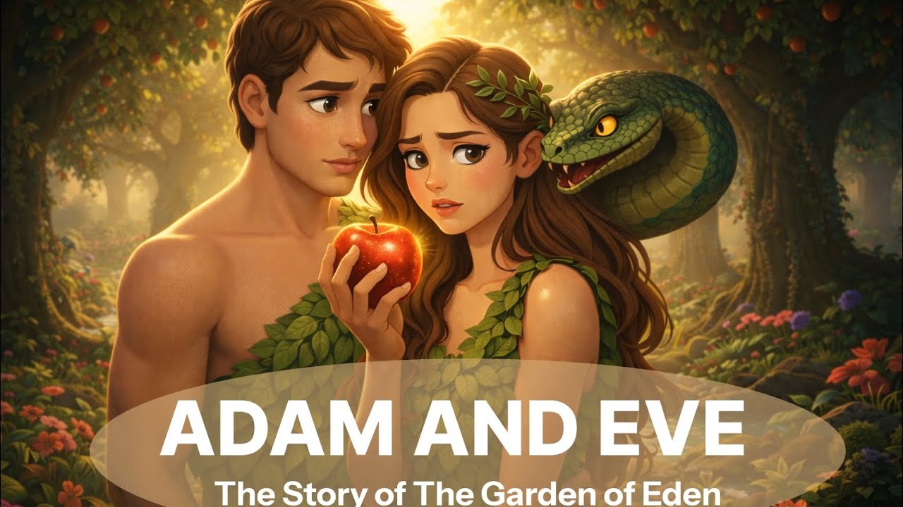 Adam & Eve: The Fall of Man | Bible Story Animation. The creation story part 3.