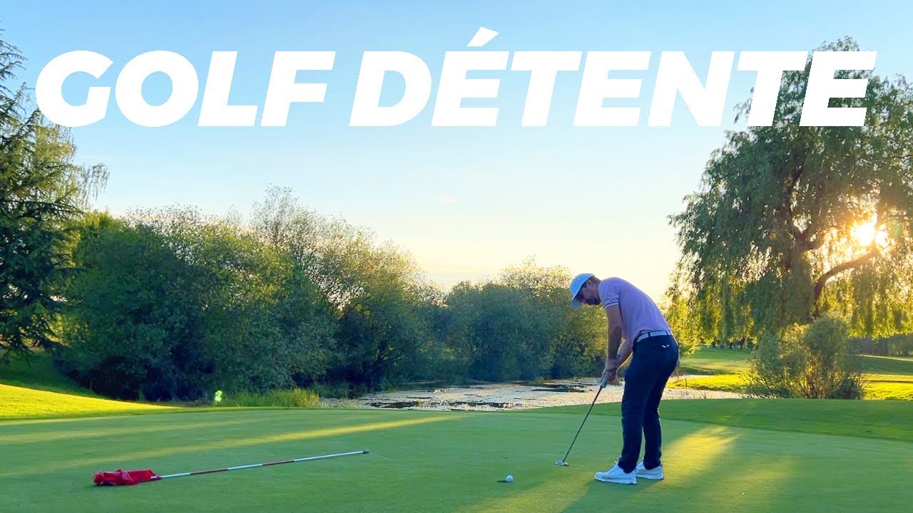 Une partie au coucher du soleil au golf du Clou