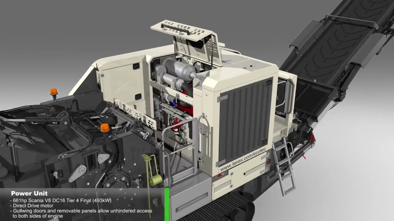 TBG 630 High Speed Shredder Animation