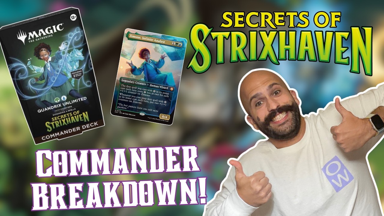 Полный разбор колоды Quandrix Unlimited | Обзор колоды Secrets of Strixhaven для Commander и раск...