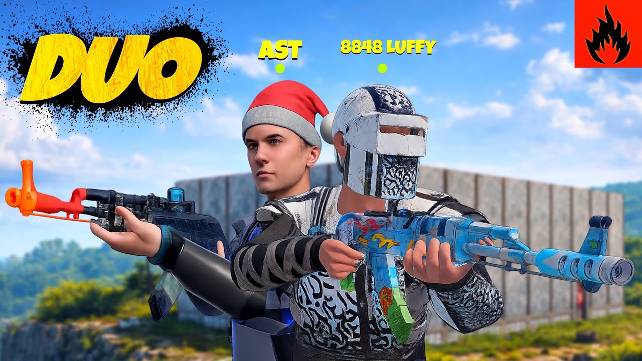 DUO JOURNEY &bull; Oxide Survival Island | 8848 LUFFY #oxide #rust #оксайд