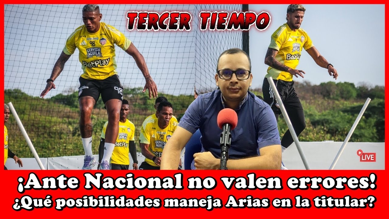 EN VIVO: SE VIENE NACIONAL: ARIAS CON DUDAS EN JUNIOR. TERCER TIEMPO.