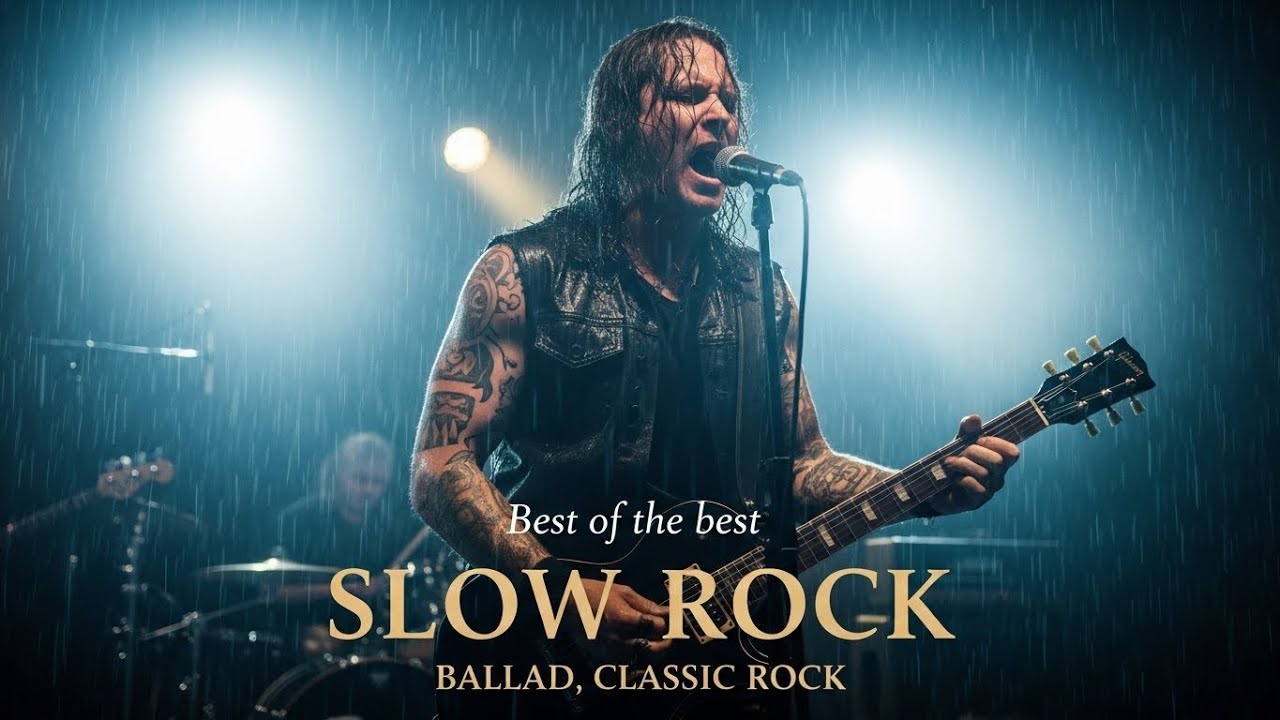 The Best of Slow Rock Ballads | Emotional Healing Love Songs | Inspired by Journey & Bryan Adams