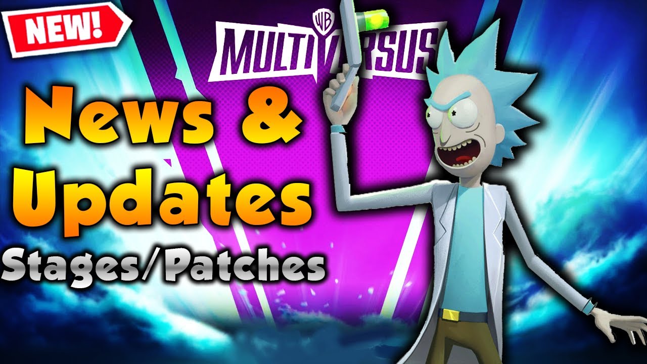NEW MultiVersus News & Updates (Rick, New Stages, New Game Features, Fixes)