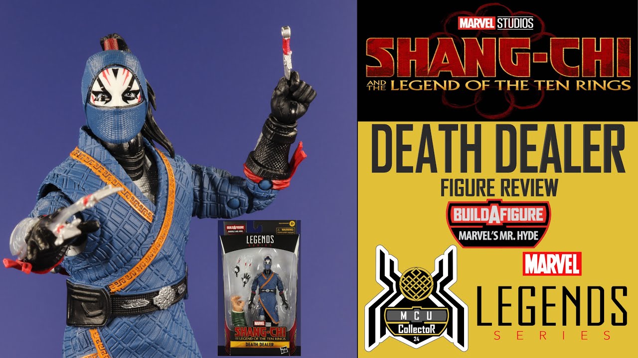 Marvel Legends DEATH DEALER Shang Chi Legend of the Ten Rings Mr Hyde BAF Wave Figure Review