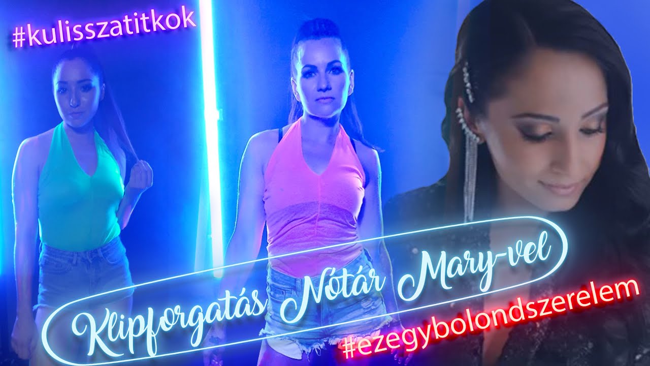 Nótár Mary - Ez egy bolond szerelem KLIPFORGATÁS 🎬🎥 #kulisszatitkok #ezegybolondszerelem #nótármary