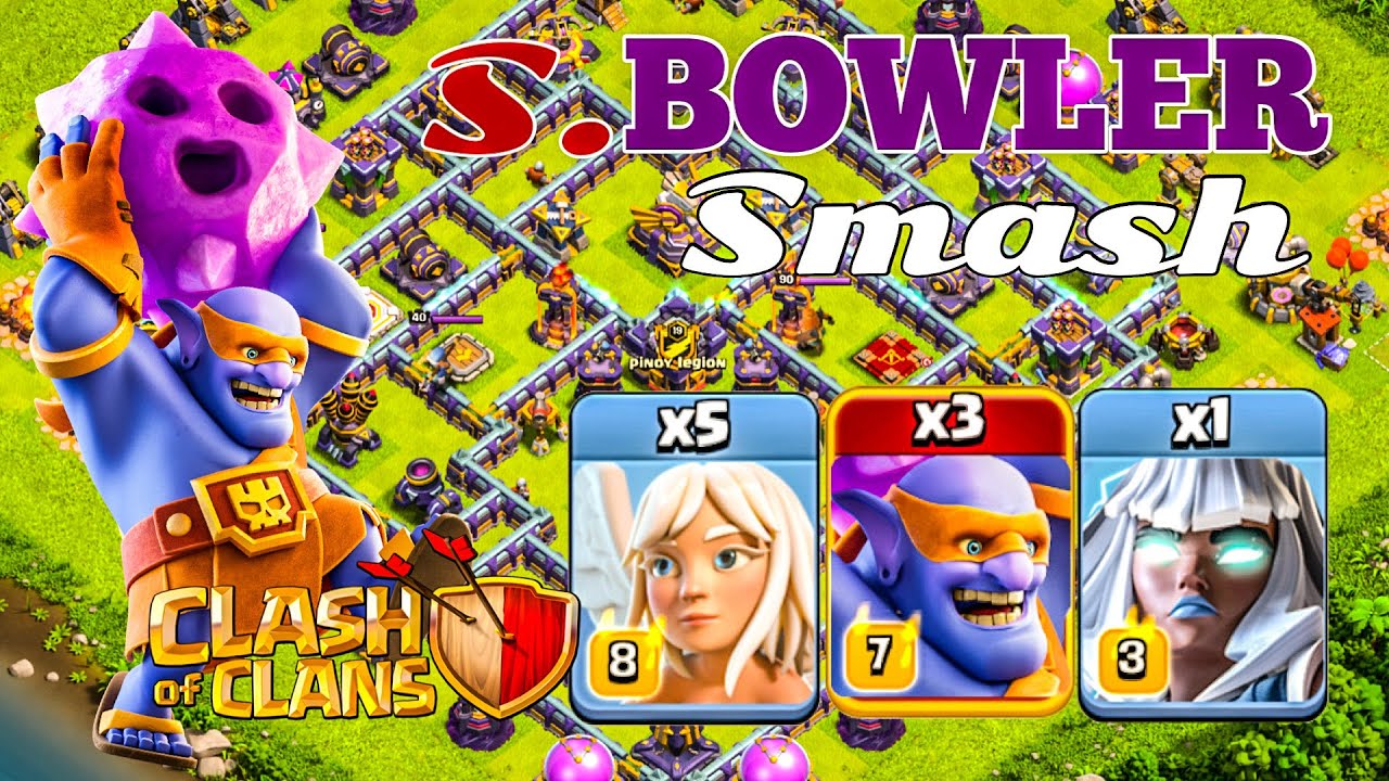 TH15 Super Bowler Smash: A CWL and Legend League Powerhouse! Clash of Clans