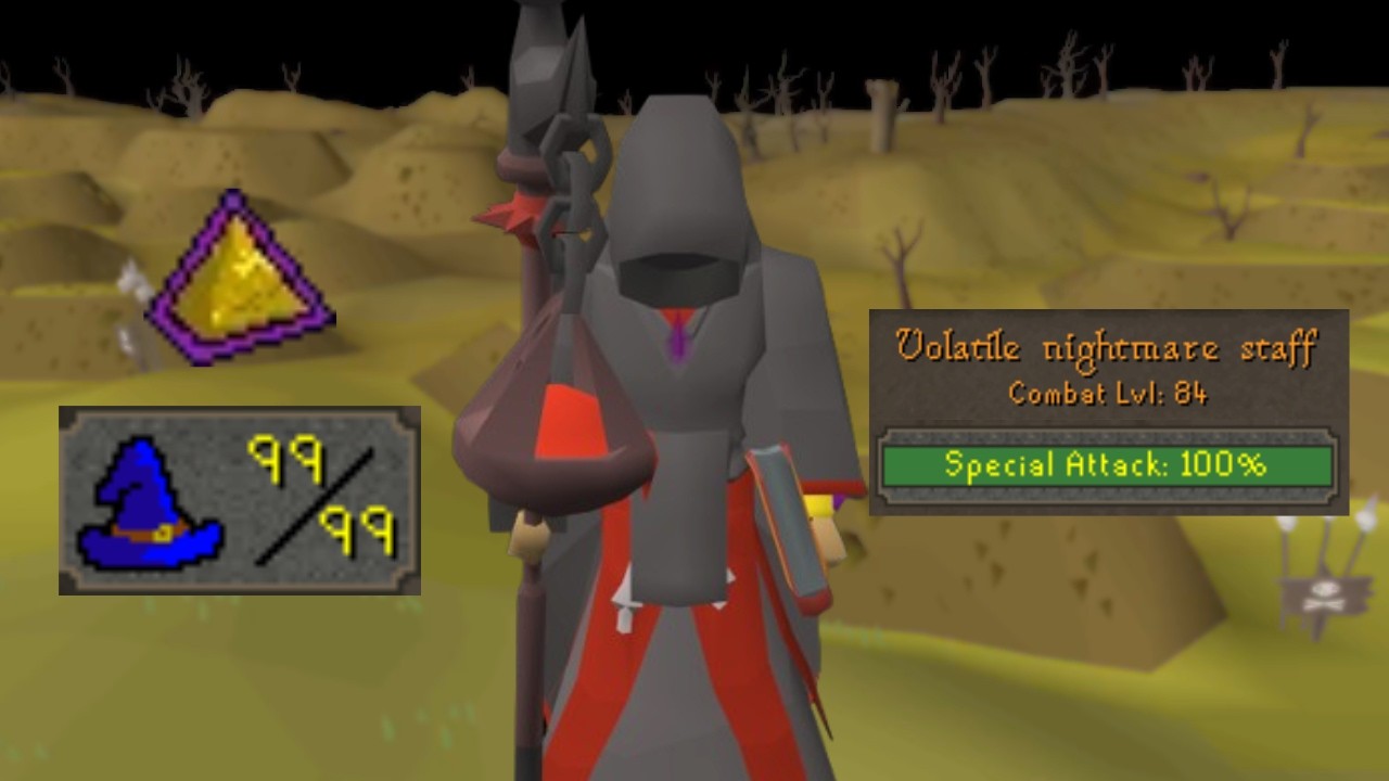 Pure Volatile Nightmare Staff Pking Should be illegal