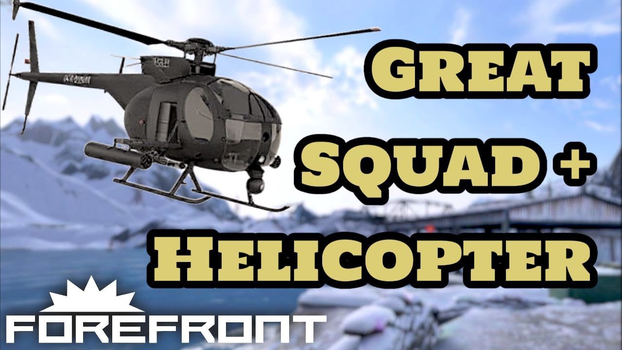 Amazing Squad and Helicopter Use - Forefront VR Beta Gameplay - 1 day till Early Access!