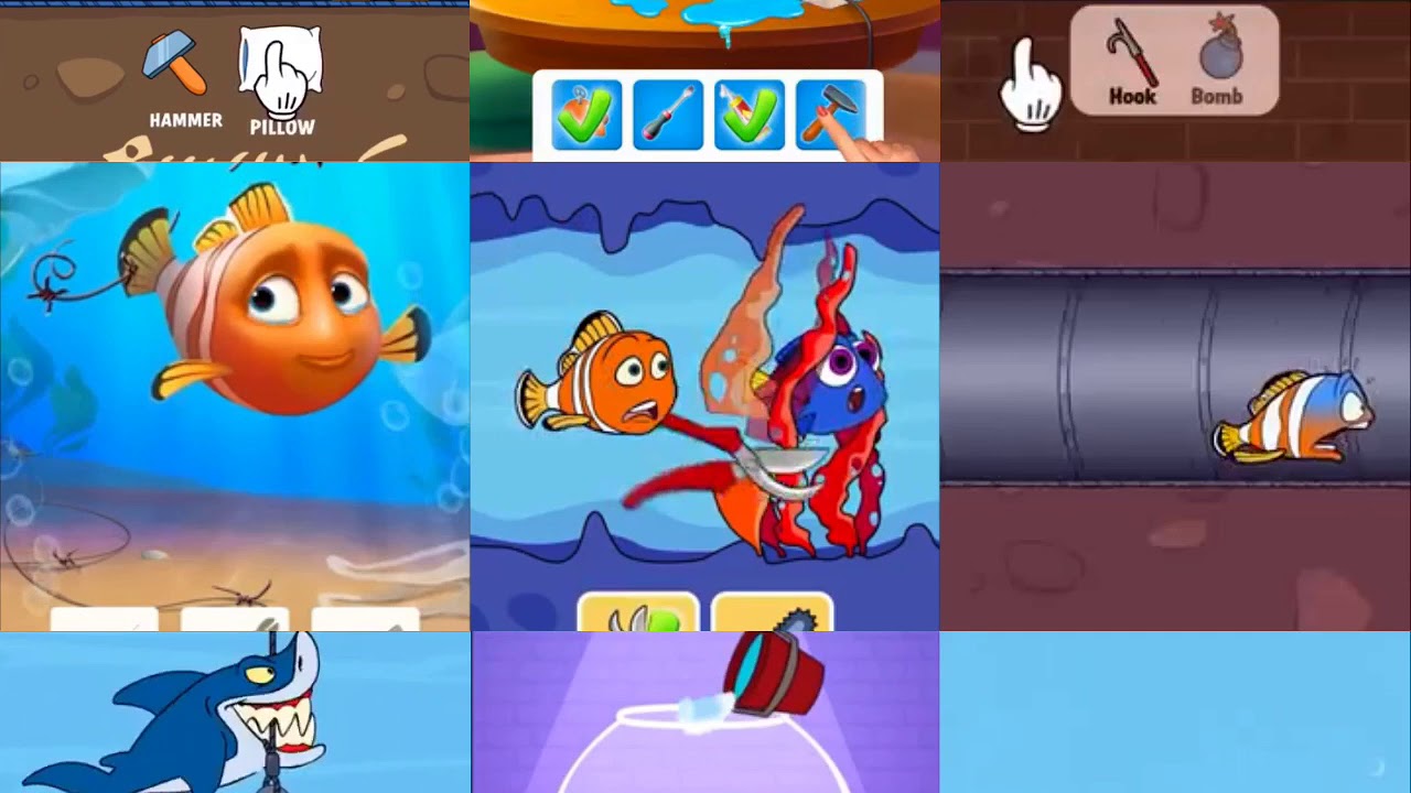 9 Random Fishdom Ads