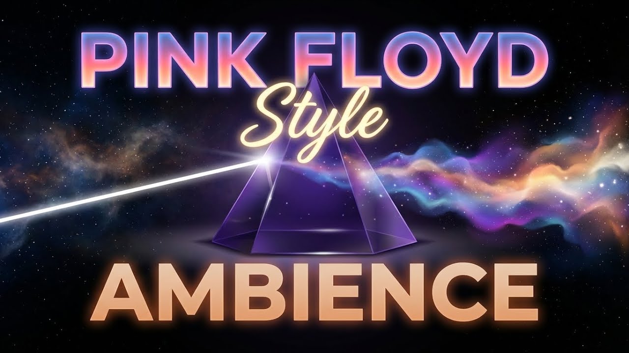 DEEP SLEEP MUSIC: PINK FLOYD STYLE ★No Ads★ Calm Guitar Ambience for Restful Sleep