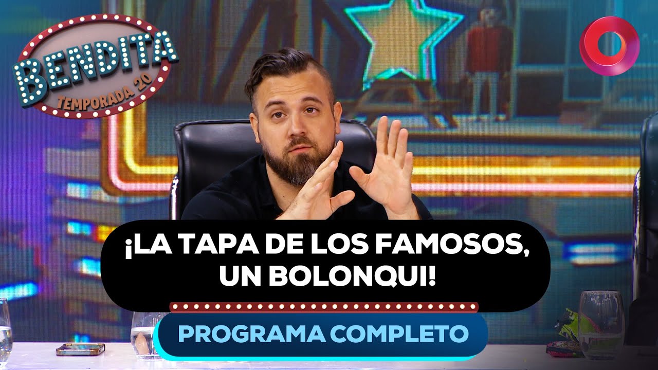 &iexcl;La tapa de los famosos, un bolonqui! | #Bendita Completo 03/12 - El nueve
