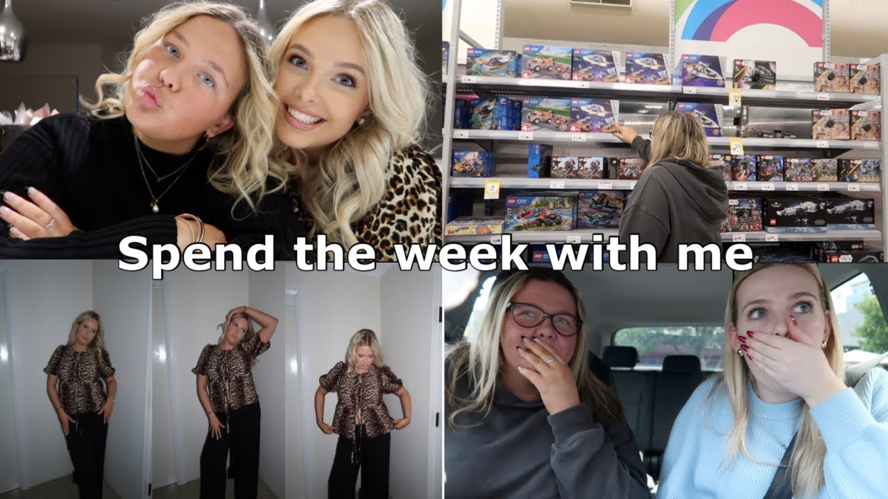 SPEND THE WEEK WITH ME *shopping, birthdays, running errands and more*