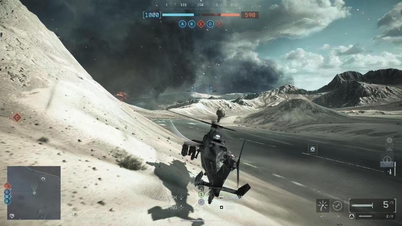 Battlefield 6 Chopper gameplay firestorm 